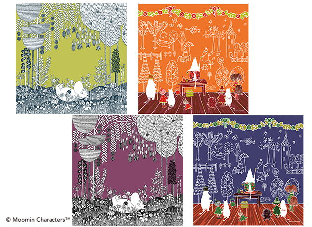  Moomin(ムーミン) ハンカチ
